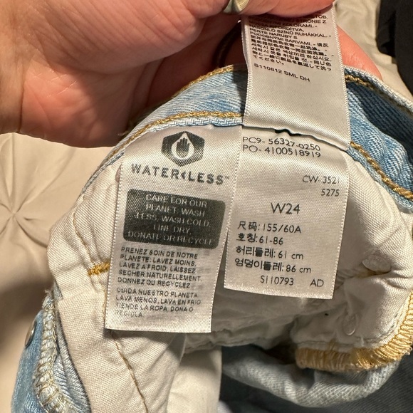 Women’s Levi’s 501 Shorts - size 24 - Picture 5 of 7